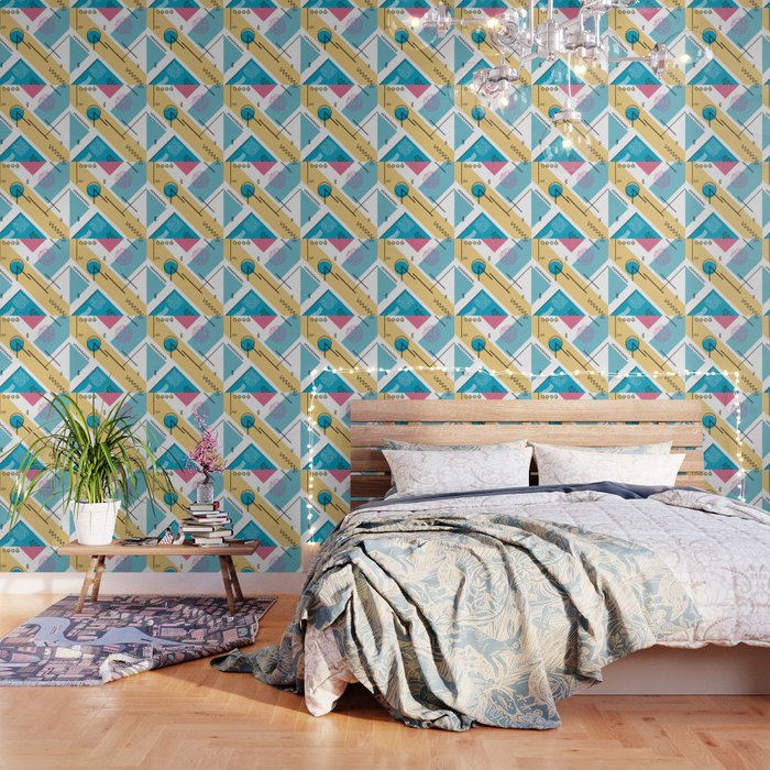 Pastel Memphis Throwback Retro 1980s 80s Trendy Hipster Pattern
