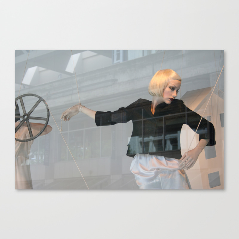 Tied Up At The Moment Canvas Print By Mylakent Society6