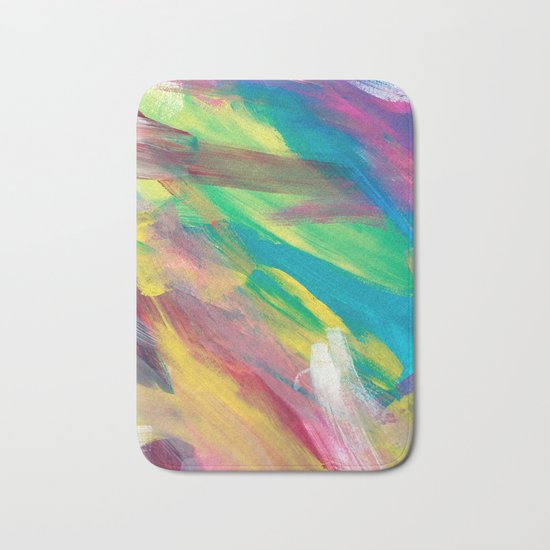 Abstract Artwork Colourful #2 Bath Mat