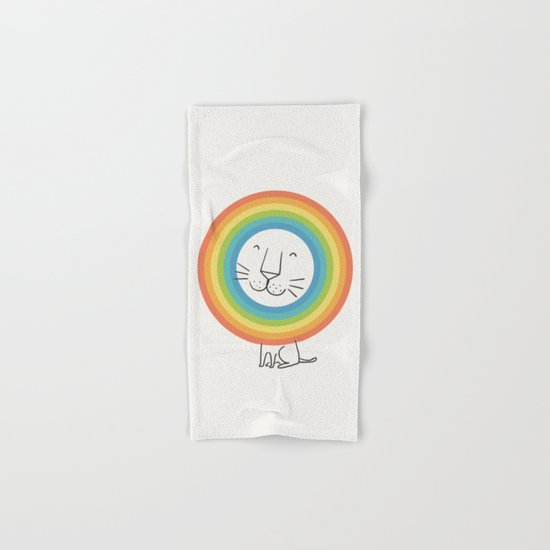 A Happy Lion Hand & Bath Towel