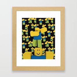 Dancing Framed Art Prints For Any Decor Style Society6 - roblox framed music
