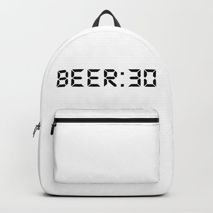 Beer O'clock Funny Backpack