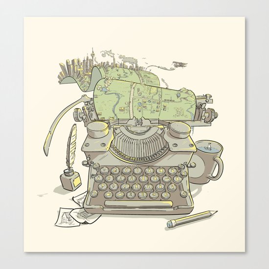A Certain Type of City Canvas Print