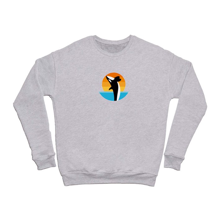 Orca Sunset Crewneck Sweatshirt