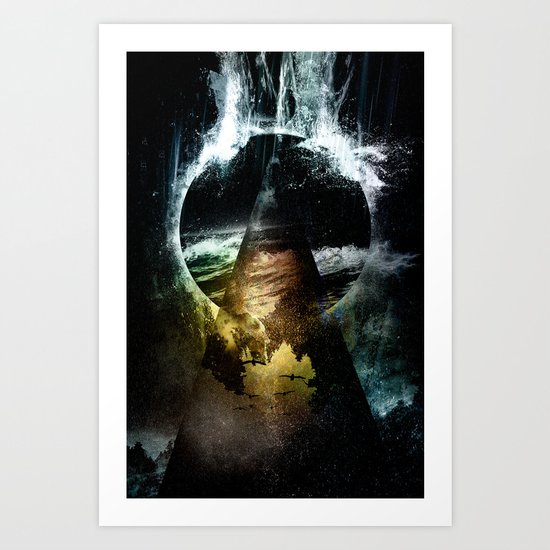Thunder child Art Print