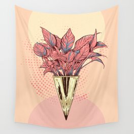 Foliage in cone Wall Tapestry