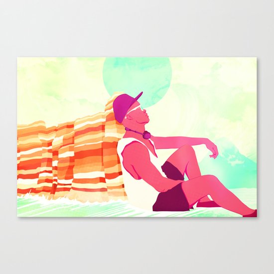 Ocean Noise Canvas Print