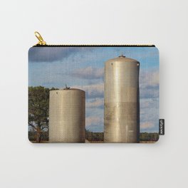 Tall And Short Silos  Carry-All Pouch