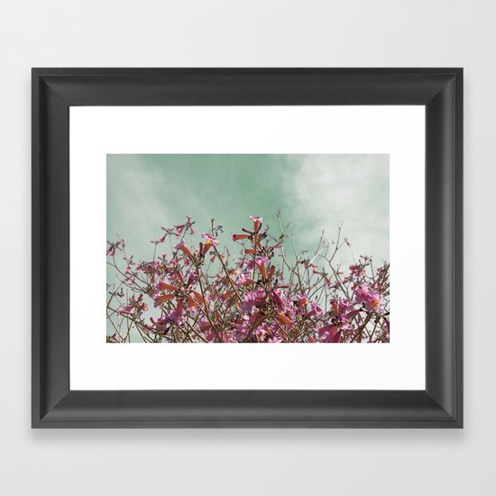 Flower Tree Framed Art Print