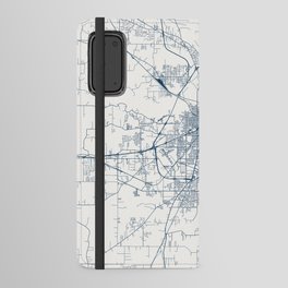 Shreveport City - USA - City Map Design Android Wallet Case