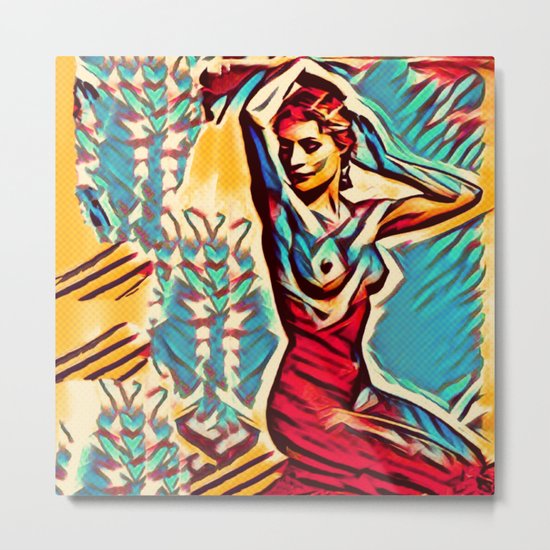 Away From The Past Metal Print