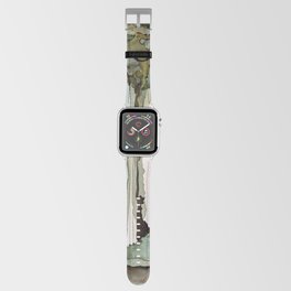 Forestry - Abstract Landscape Alcohol Ink Painting Apple Watch Band