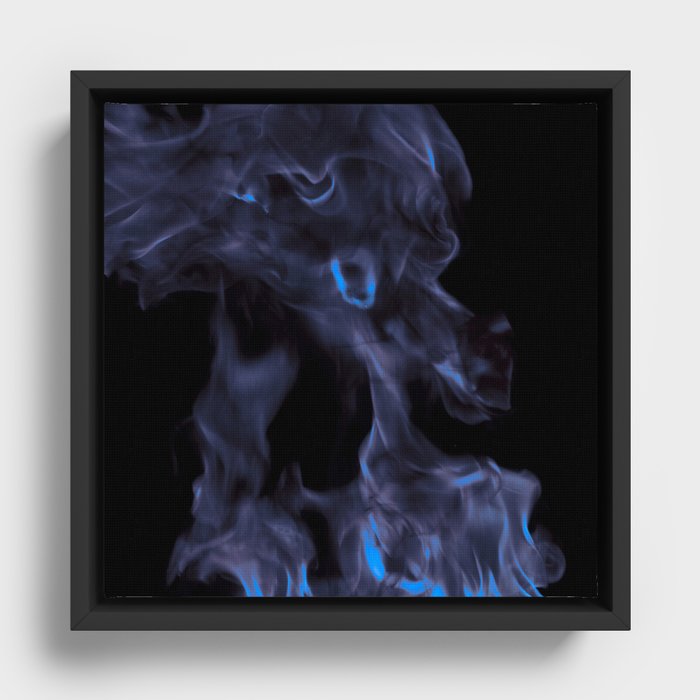 Fire Series_Stallion Framed Canvas