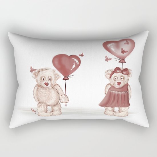 Love is in the air Rectangular Pillow