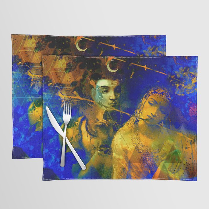 Shiva The Auspicious One - The Hindu God Placemat