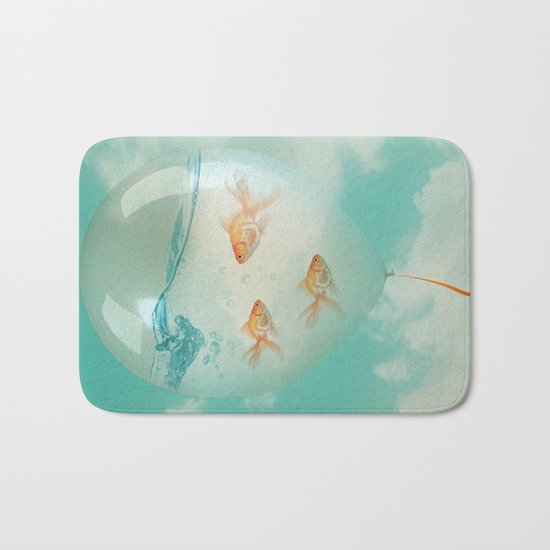 balloon fish 03 Bath Mat