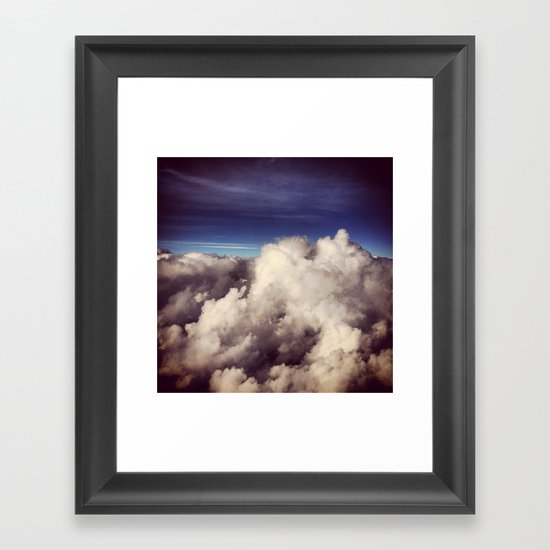 Clouds I Framed Art Print