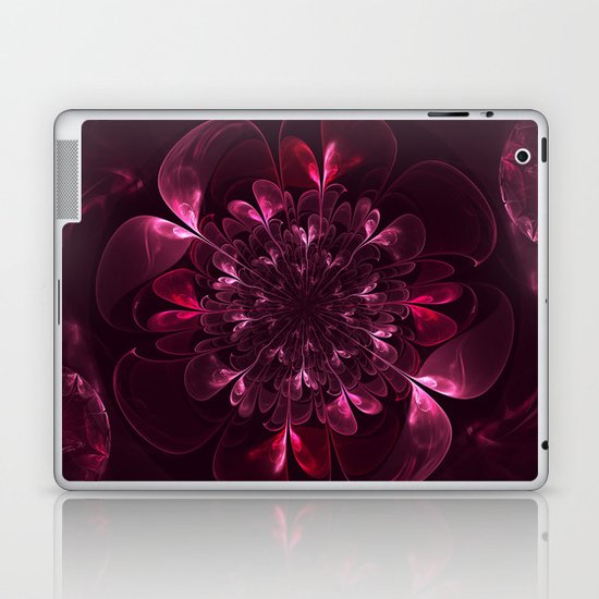 Flower In Bordo Laptop Ipad Skin By Annyrose Society6