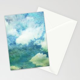 Partly cloudy Stationery Cards