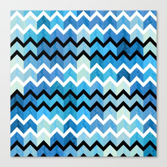 Chevron Pattern Canvas Print