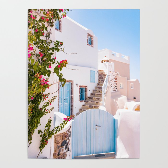 Santorini, Greece Poster