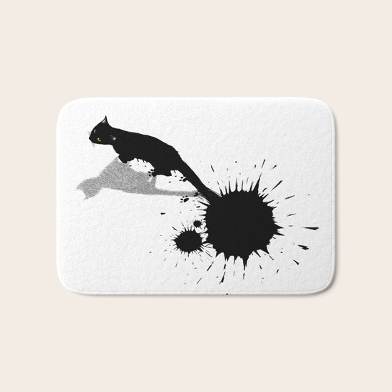 Inkcat2 Bath Mat