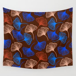 Multicolored Ginkgo leaf pattern! Wall Tapestry