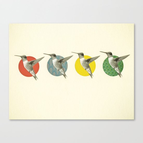 The Hummingbird Dance Canvas Print