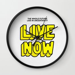 The Future: Live Now Wall Clock