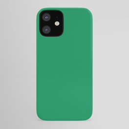 NOW FERN GREEN SOLID COLOR iPhone Case
