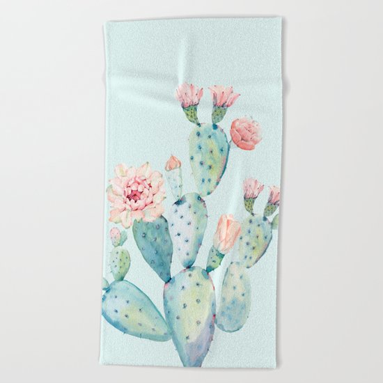 Cactus 2 #society6 #buyart Beach Towel