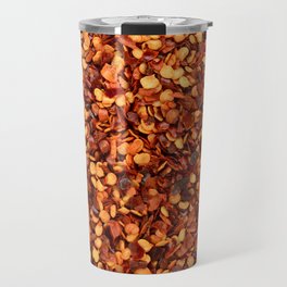 Hot and spicy crushed chilli peppers Travel Mug