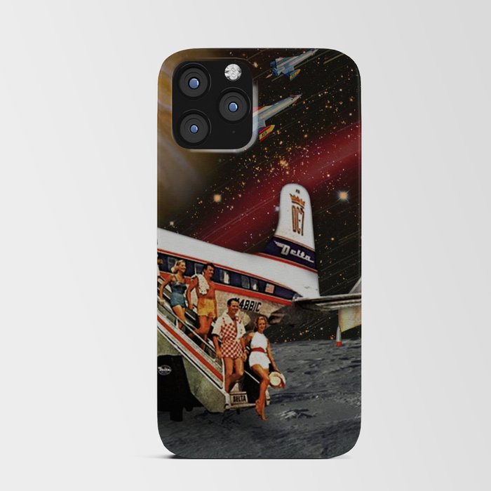 moon landing iPhone Card Case