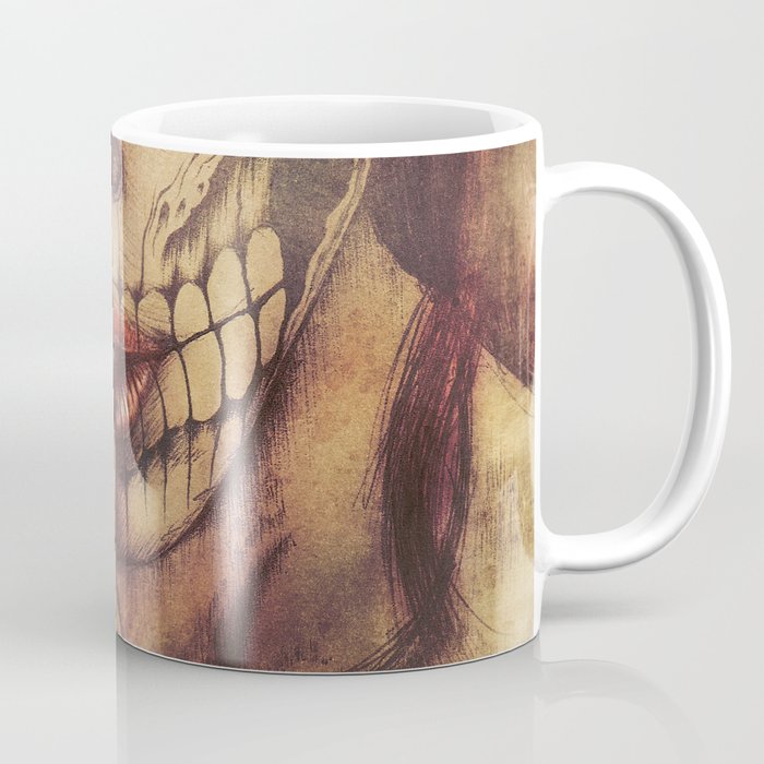 Skull Girl Coffee Mug