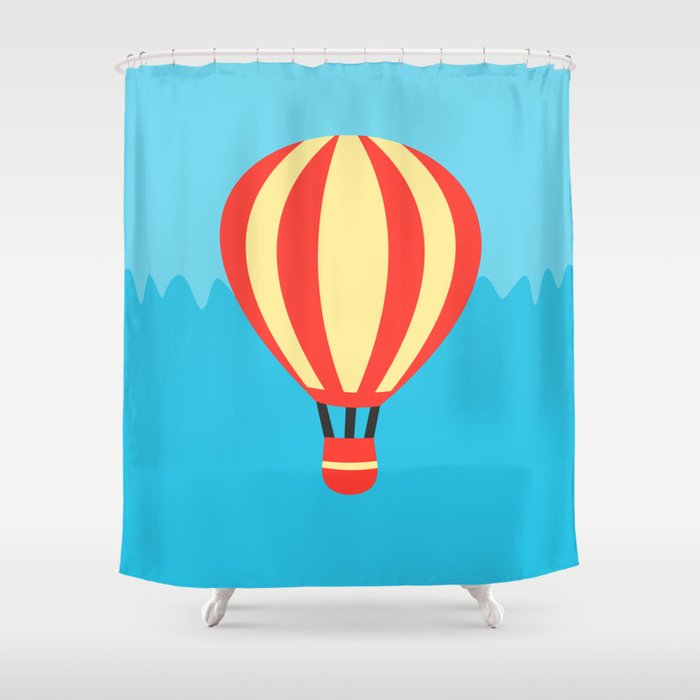 Clic Red And Yellow Hot Air Balloon Shower Curtain By Xooxoo Clic Red And Yellow Hot Air Balloon Shower Curtain By Xooxoo Society6