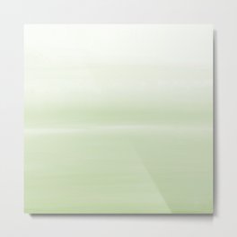 Fog Green - Abstract Art Series Metal Print | Mintgreen, Hazy, Green, Fog, Abstractgrass, Whiteandgreen, Grass, Painting, Abstractgreen, Mist 