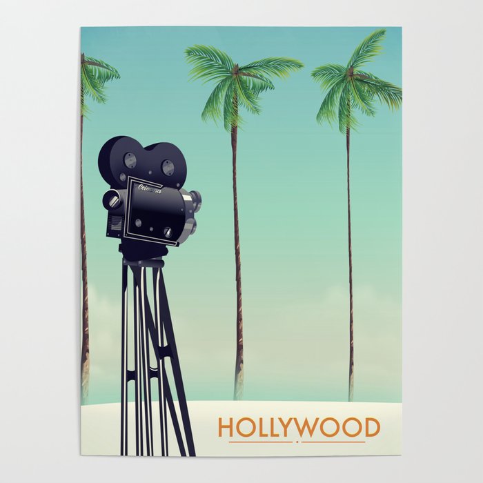 Hollywood Travel poster Poster