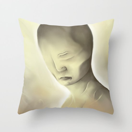 Disfigure Throw Pillow