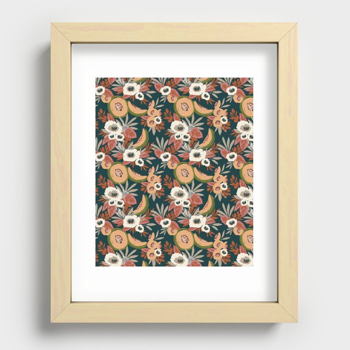 apricot Recessed Framed Print