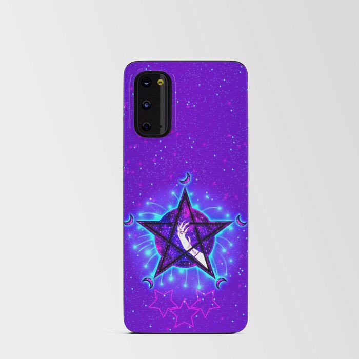 Galaxy Witch Hand Android Card Case