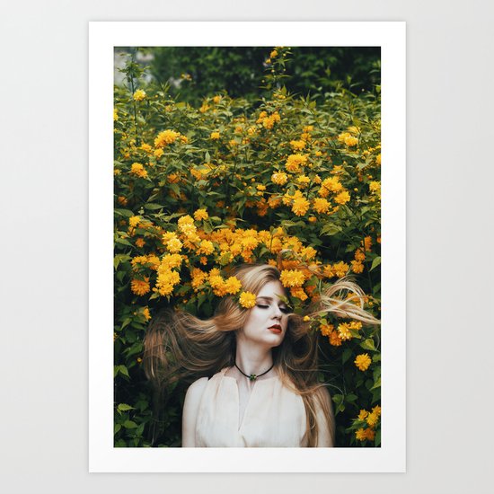 Yellow Art Print