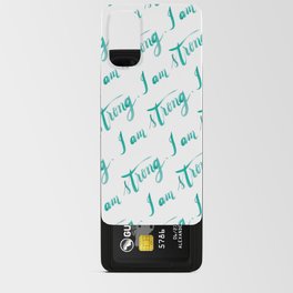 I am strong pattern Android Card Case