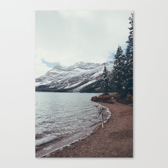 bow lake Canvas Print