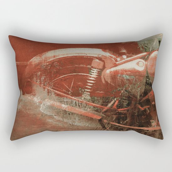 Strong Action Rectangular Pillow
