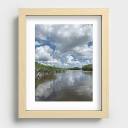 Everglade Sky Recessed Framed Print