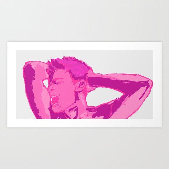 rage Art Print