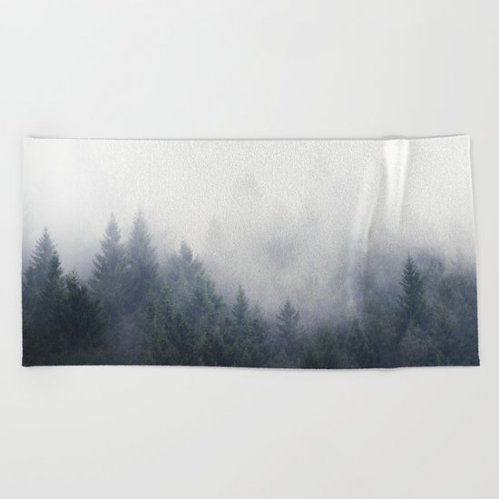 I Don't Give A Fog Beach Towel