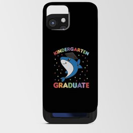 Kids Kindergarten Graduate Shark Fish Graduation iPhone Card Case