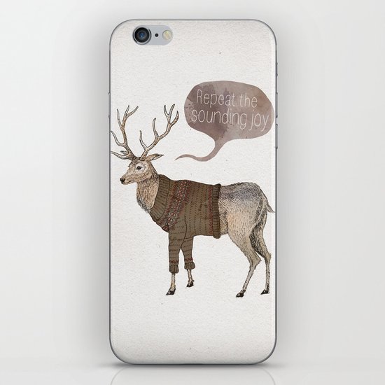 Repeat the Sounding Joy iPhone & iPod Skin
