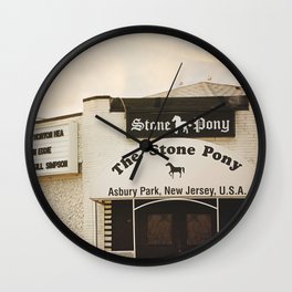 The Stone Pony Wall Clock